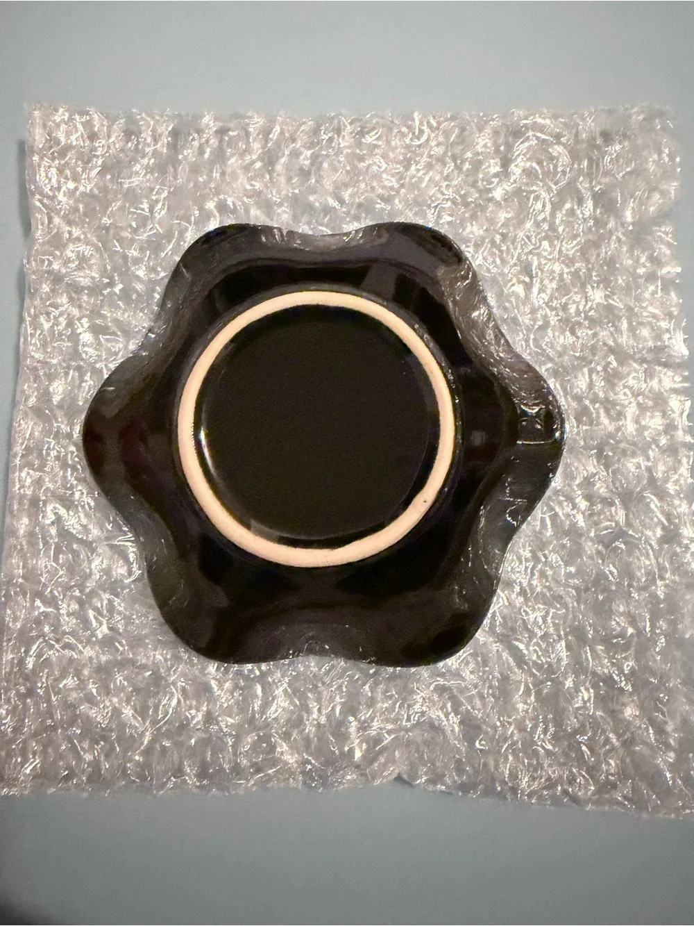 NEW Glazed Ceramic Jewelry Dish